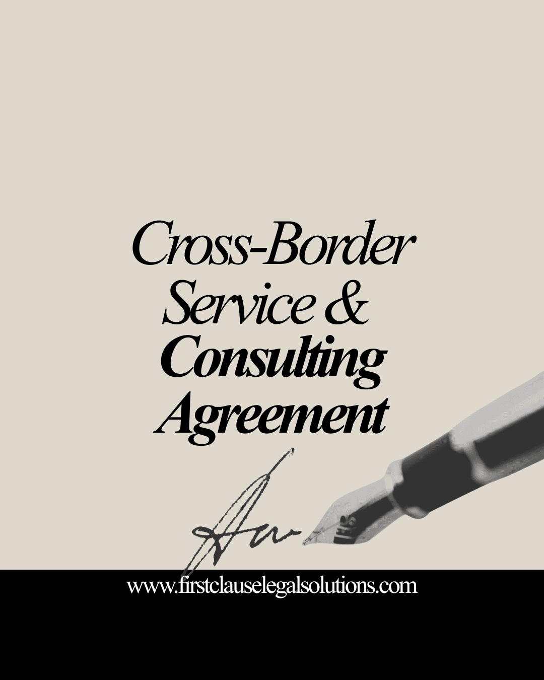 Cross-Border Service & Consulting Agreement service image