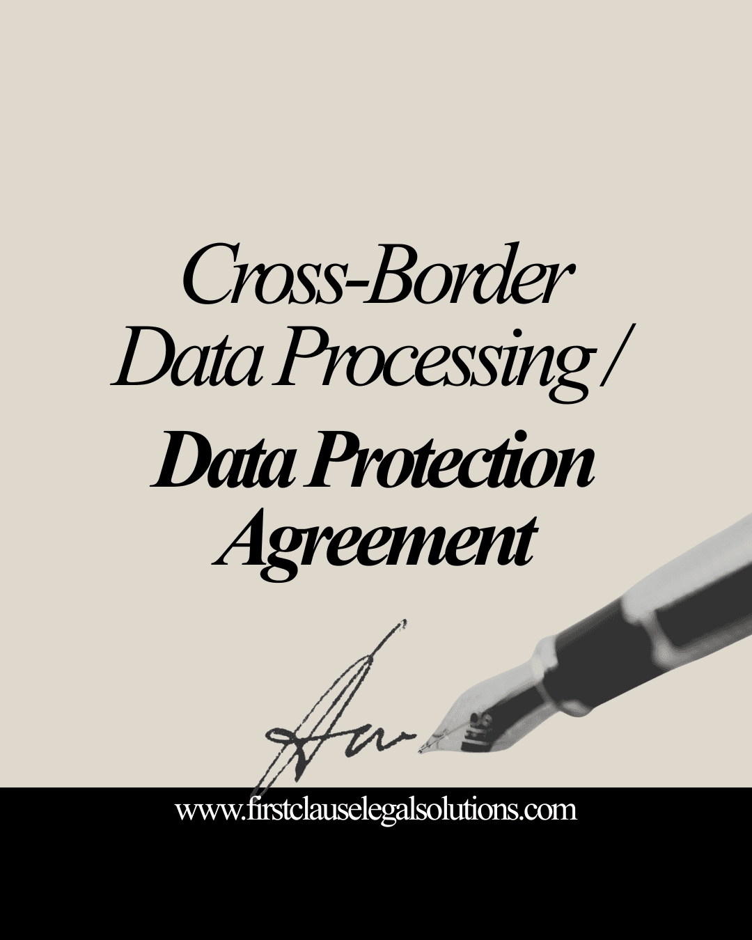 Cross-Border Data Processing / Data Protection Agreement service image